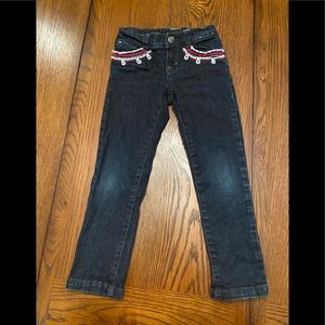 Gymboree Stylish Stitched Denim Jeans- Beautiful!